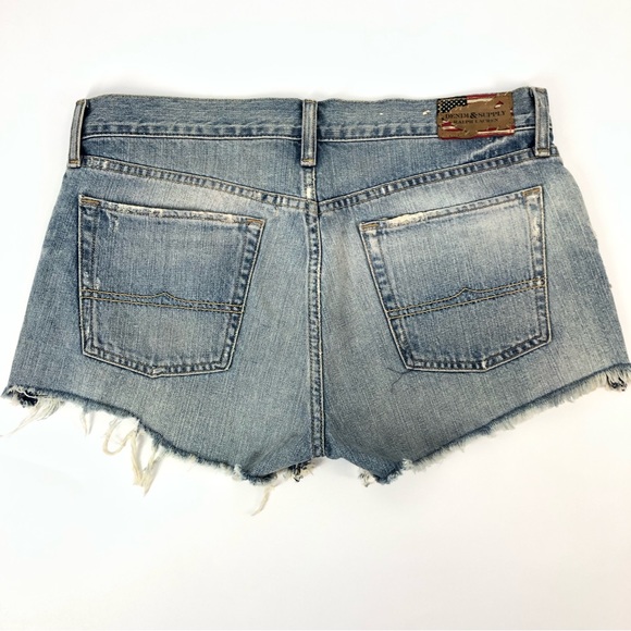 Denim and Supply by Ralph Lauren Halsey Flag Pocket Denim Boyfriend Cutoffs - Picture 7 of 12